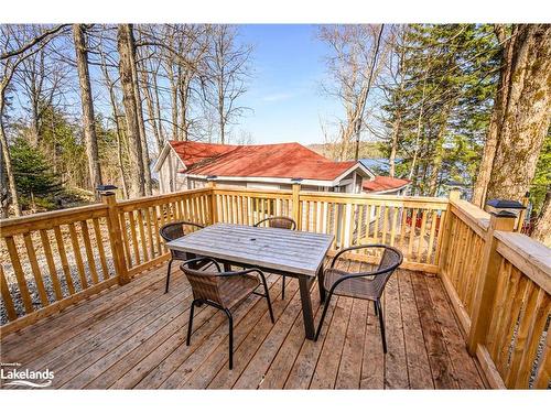 4A + B Starratt Road, Burk'S Falls, ON - Outdoor With Deck Patio Veranda With Exterior