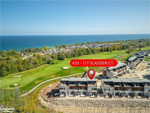 20-117 Sladden Court, Thornbury, ON - Outdoor With Body Of Water With View