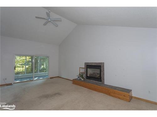 23 Sadler Drive, Bracebridge, ON - Indoor Photo Showing Living Room With Fireplace