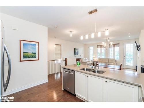 145 Wycliffe Cove, Victoria Harbour, ON - Indoor Photo Showing Kitchen With Double Sink