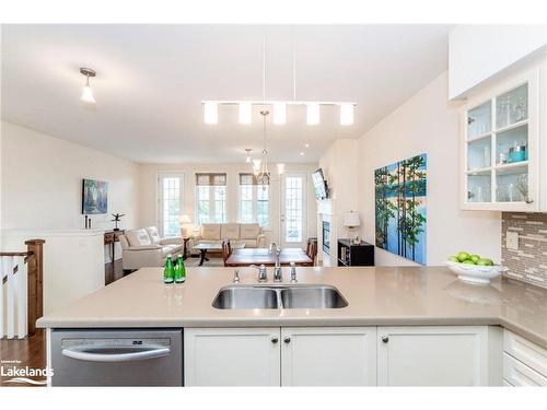 145 Wycliffe Cove, Victoria Harbour, ON - Indoor Photo Showing Kitchen With Double Sink