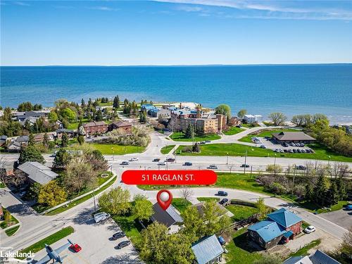 51 Raglan Street, Collingwood, ON - Outdoor With Body Of Water With View