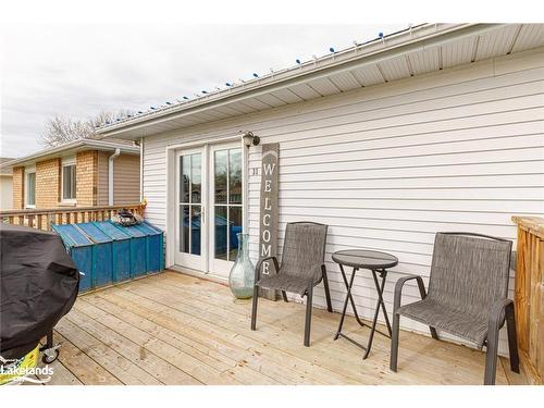 31 Courtice Crescent, Collingwood, ON - Outdoor With Deck Patio Veranda With Exterior