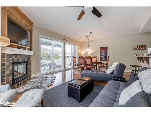 13-656 Johnston Park Avenue, Collingwood, ON - Indoor Photo Showing Living Room With Fireplace