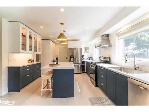 62 Lockhart Road, Collingwood, ON - Indoor Photo Showing Kitchen With Upgraded Kitchen