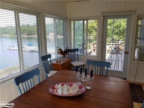 1260 Georgian Bay Island, Pointe Au Baril, ON - Indoor Photo Showing Dining Room