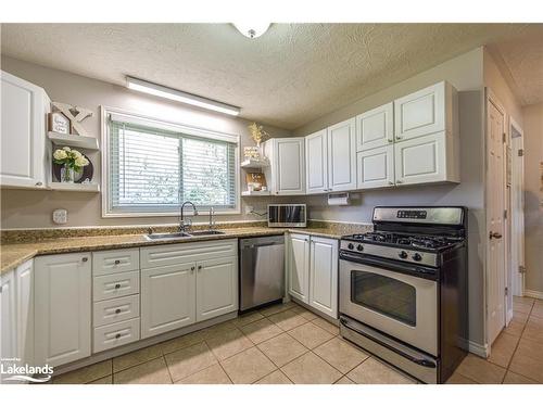 2A Wallis Street, Oro-Medonte, ON - Indoor Photo Showing Kitchen With Double Sink