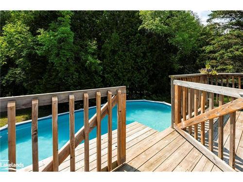 506097 Highway 89, Mulmur, ON - Outdoor With Above Ground Pool With Deck Patio Veranda