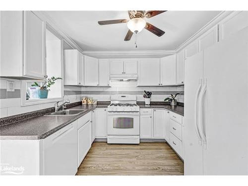 16 Alice Street, Hamilton, ON - Indoor Photo Showing Kitchen With Double Sink