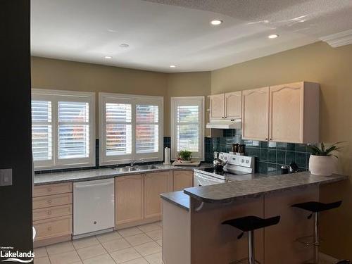 12 Cranberry Surf, Collingwood, ON - Indoor Photo Showing Kitchen With Double Sink