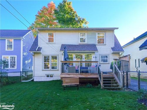 26 Coates Avenue, Bracebridge, ON - Outdoor With Deck Patio Veranda With Exterior