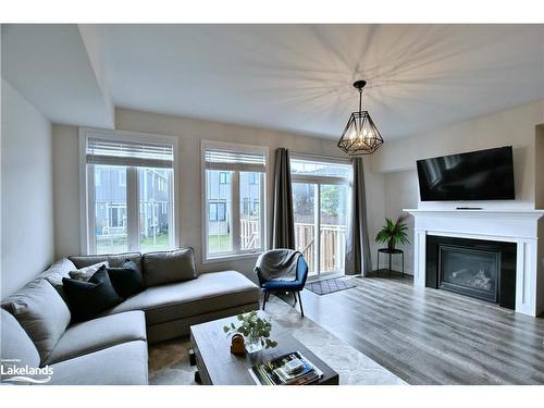 349 Yellow Birch Crescent, The Blue Mountains, ON - Indoor Photo Showing Living Room With Fireplace