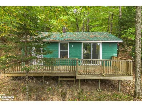 655 Evergreen Trail, Huntsville, ON - Outdoor With Deck Patio Veranda