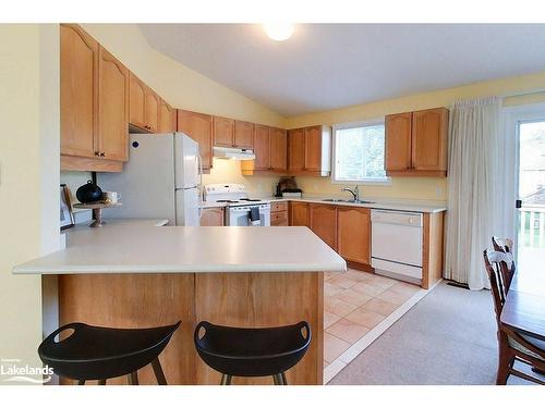 321 Balsam Street, Collingwood, ON - Indoor Photo Showing Kitchen With Double Sink