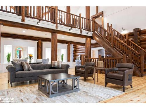 84 Swallowdale Road, Huntsville, ON - Indoor Photo Showing Living Room