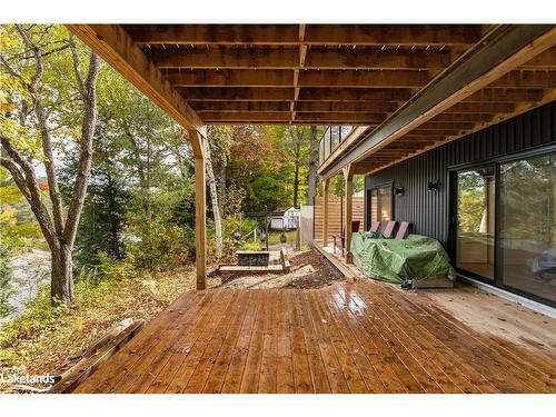 722 Muskoka Road 10 Road, Huntsville, ON - Outdoor With Deck Patio Veranda With Exterior