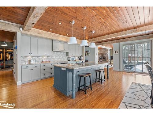 177 Osprey Heights Road, Grey Highlands, ON - Indoor Photo Showing Kitchen With Upgraded Kitchen