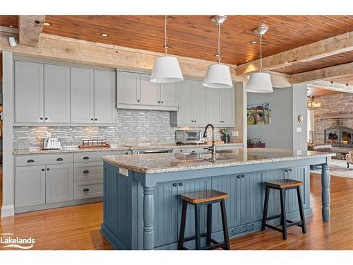 177 Osprey Heights Road, Grey Highlands, ON - Indoor Photo Showing Kitchen With Upgraded Kitchen