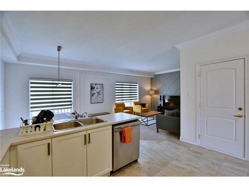 11 Spencer Street, Collingwood, ON - Indoor Photo Showing Kitchen With Double Sink