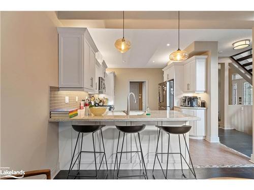 1-1 Donald Drive, Port Carling, ON - Indoor Photo Showing Kitchen With Upgraded Kitchen