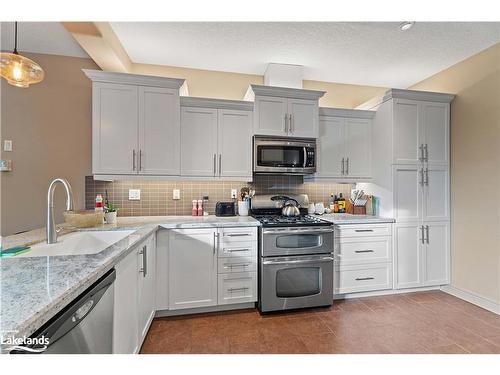 1-1 Donald Drive, Port Carling, ON - Indoor Photo Showing Kitchen With Upgraded Kitchen