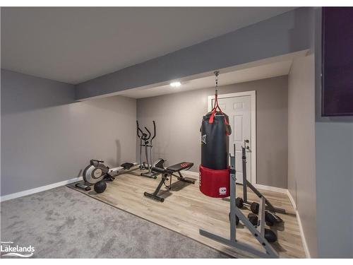 3132 Goldstein Road, Washago, ON - Indoor Photo Showing Gym Room