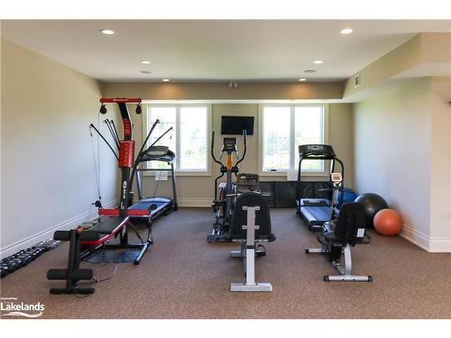 302-27 Beaver Street, Thornbury, ON - Indoor Photo Showing Gym Room