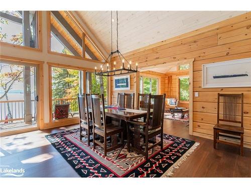 1316 True North Road, Haliburton, ON - Indoor Photo Showing Dining Room