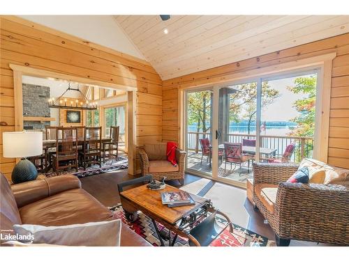 1316 True North Road, Haliburton, ON - Indoor Photo Showing Living Room