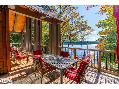 1316 True North Road, Haliburton, ON - Outdoor With Deck Patio Veranda With Exterior