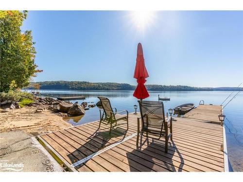 1316 True North Road, Haliburton, ON - Outdoor With Body Of Water With Deck Patio Veranda With View