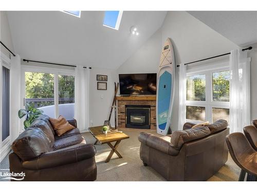 180-49 Trott Boulevard, Collingwood, ON - Indoor Photo Showing Living Room With Fireplace