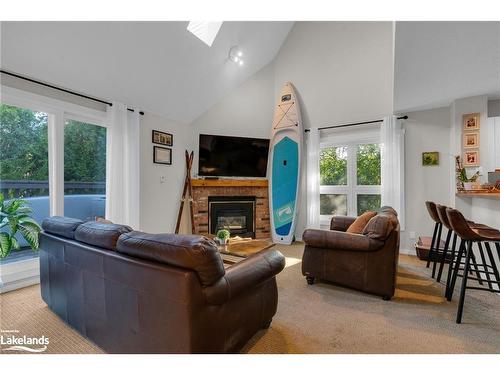 180-49 Trott Boulevard, Collingwood, ON - Indoor Photo Showing Living Room With Fireplace