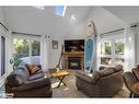 180-49 Trott Boulevard, Collingwood, ON  - Indoor Photo Showing Living Room With Fireplace 