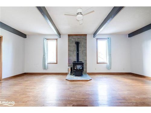 326 Lafontaine Road W, Tiny, ON - Indoor With Fireplace