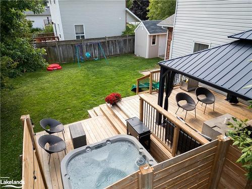 18 Godden Street, Collingwood, ON - Outdoor With Deck Patio Veranda With Exterior