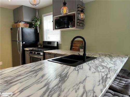 45 Lombard Street, Meaford, ON - Indoor Photo Showing Kitchen With Double Sink