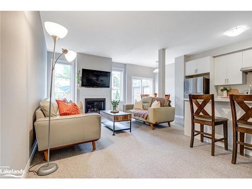 33 Lett Avenue, Collingwood, ON - Indoor Photo Showing Living Room With Fireplace