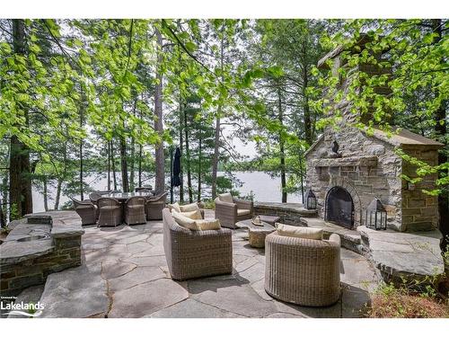 0 M  (Mossy Rock) Island, Port Carling, ON - Outdoor With Deck Patio Veranda