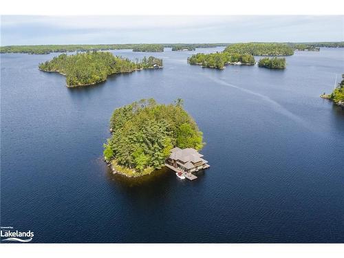 0 M  (Mossy Rock) Island, Port Carling, ON - Outdoor With Body Of Water With View