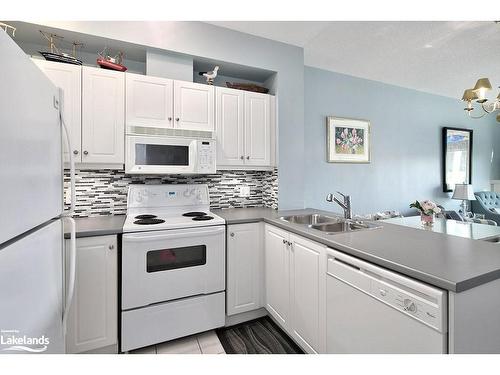 202-34 Bayfield Street, Meaford, ON - Indoor Photo Showing Kitchen With Double Sink