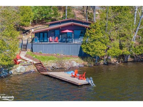 11-1054 Deewood Drive, Utterson, ON - Outdoor With Body Of Water With Deck Patio Veranda