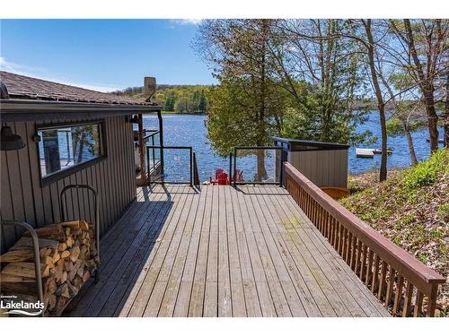 11-1054 Deewood Drive, Utterson, ON - Outdoor With Body Of Water With Deck Patio Veranda