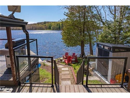 11-1054 Deewood Drive, Utterson, ON - Outdoor With Body Of Water With Deck Patio Veranda With Exterior