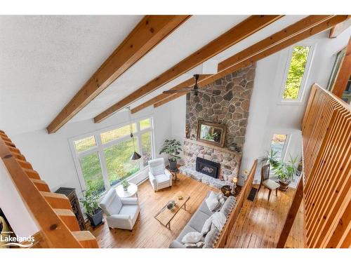 73 53Rd Street S, Wasaga Beach, ON - Indoor Photo Showing Other Room With Fireplace