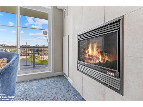 376-220 Gord Canning Drive, The Blue Mountains, ON - Indoor With Fireplace