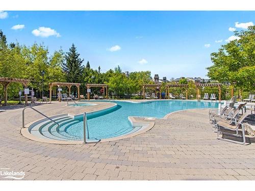 376-220 Gord Canning Drive, The Blue Mountains, ON - Outdoor With In Ground Pool With Backyard