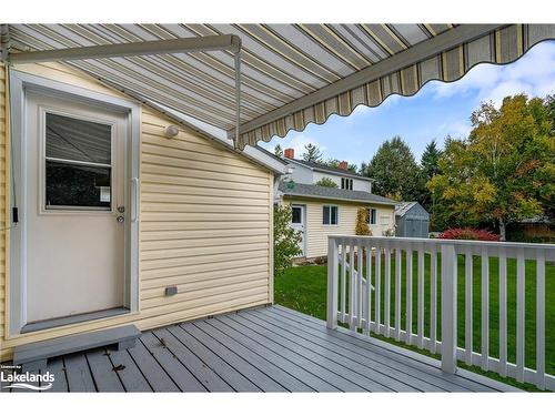 121 Cedar Street, Collingwood, ON - Outdoor With Deck Patio Veranda With Exterior