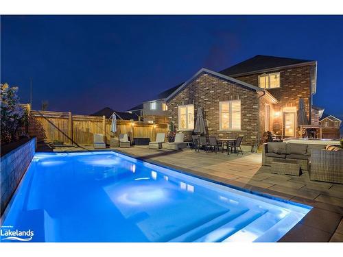 79 Lockerbie Crescent, Collingwood, ON - Outdoor With In Ground Pool With Deck Patio Veranda With Backyard