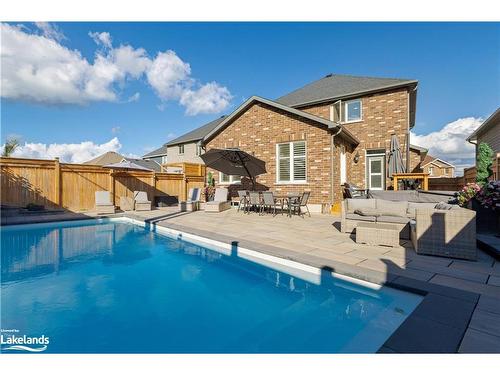 79 Lockerbie Crescent, Collingwood, ON - Outdoor With In Ground Pool With Deck Patio Veranda